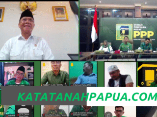 DPP PPP GELAR RAPAT KOORDINASI VIRTUAL BAHAS KONSOLIDASI DAN EVALUASI PARTAI