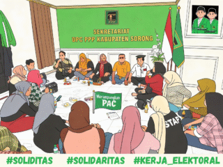 Jelang Muscab VI, DPC PPP Kabupaten Sorong Rapat Finalisasi 17 Struktur PAC di Tingkat Kecamatan