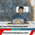 Yusuf Muri Salampessy (Ustadz Salto) Sampaikan Khutbah Iduladha 1447 H di Masjid Raya Al-Akbar Papua Barat Daya