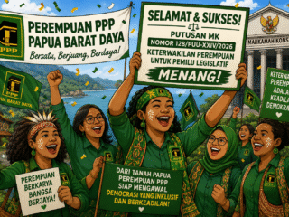 PPP Papua Barat Daya Sambut Antusias Putusan MK: "Perempuan Adalah Pilar Demokrasi yang Sesungguhnya"