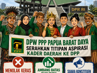 Kawal Revisi UU Pemilu, DPW PPP Papua Barat Daya Serahkan Titipan Aspirasi Kader Daerah ke DPP