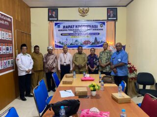 Kesbangpol, FKUB Kota Sorong Rapat Kordinasi Sambut Agustus dan Pertajam Program Unggulan Kampung Toleransi