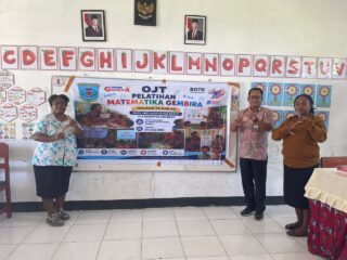 BGTK Papua Barat Dampingi Pelaksanaan OJT Matematika GEMBIRA di 13 Kabupaten/Kota se-Papua Barat dan Papua Barat Daya