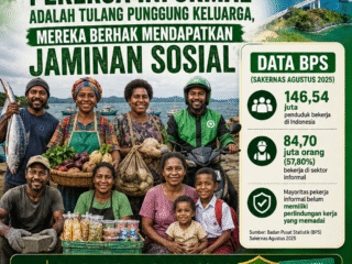 DPW PPP Papua Barat Daya Desak Perhatian Khusus dan Perlindungan Jaminan Sosial Bagi Pekerja Informal